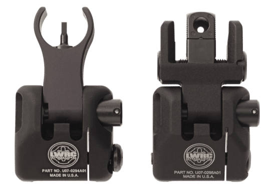 LWRCI continues to engineer to exceed and adopts unparalleled dedication to quality, such as these Skirmish BUIS or backup iron sights.